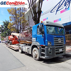 Alquiler de Camión Grúa para maquinaria pesada en Bogotá