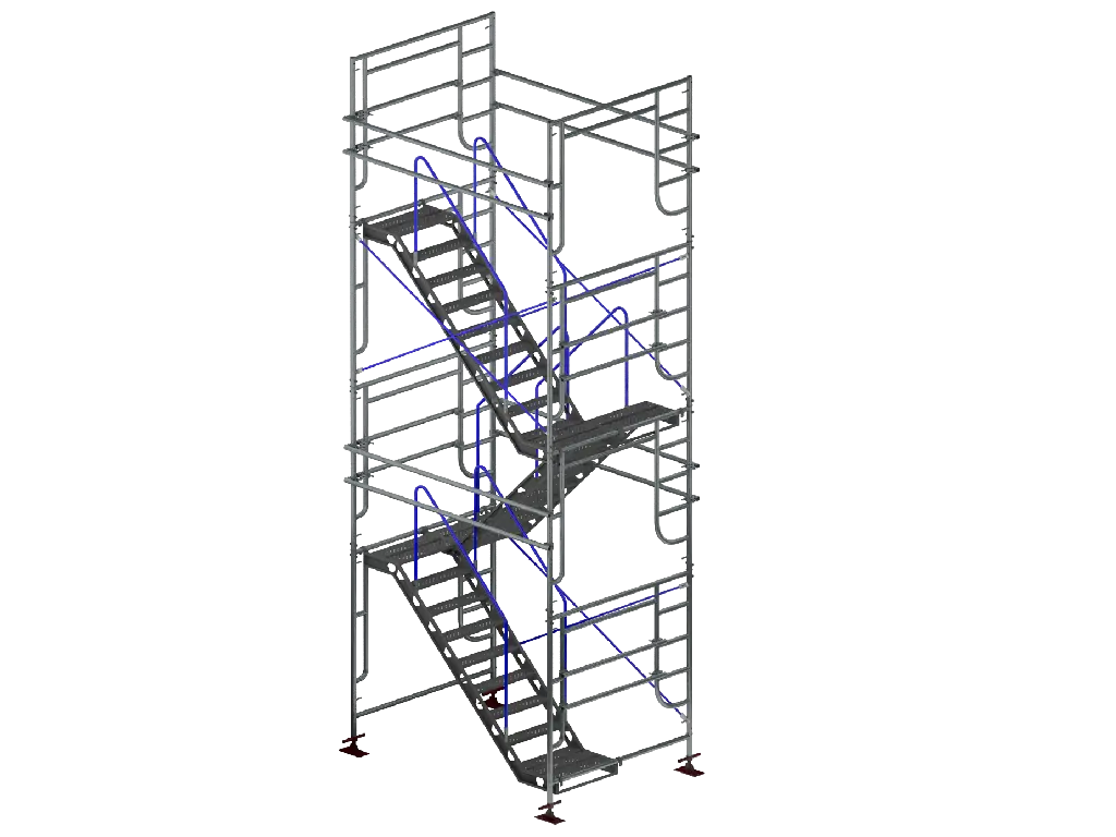 >Renta Andamios Certificados Torre escalera
                            marco abierto