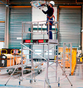 alquiler andamios Rodantes