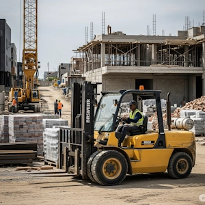 Alquiler Montacargas para Carga y Descarga en Bodegas Eléctrica en Bogotá AlquilerMontacargas en Obras de Construcción